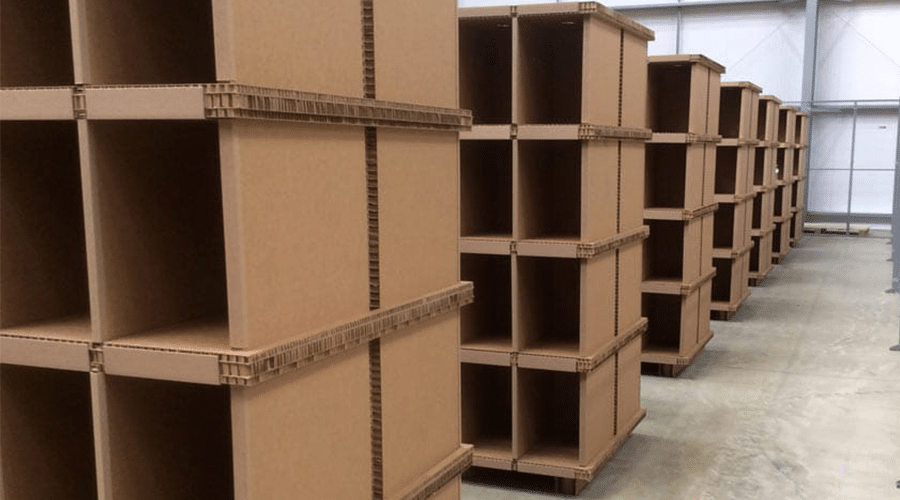 Pallite Pix light warehouse storage shelving