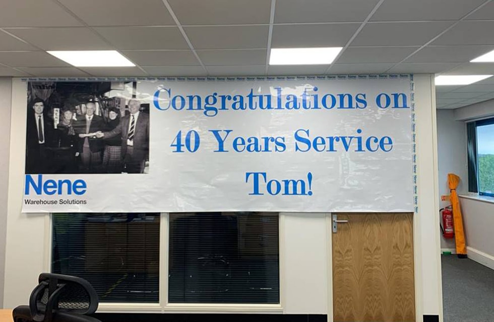 Tom Pearson Celebrates 40 Years At Nene