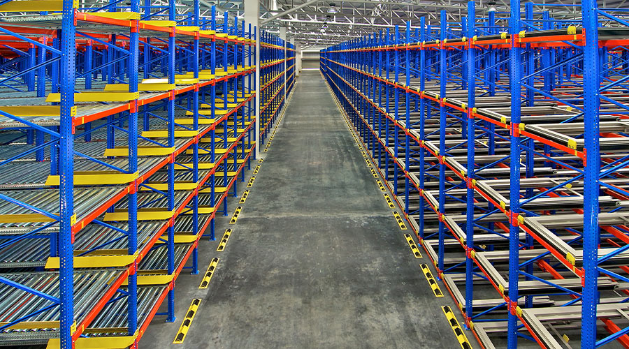 warehouse live storage racking