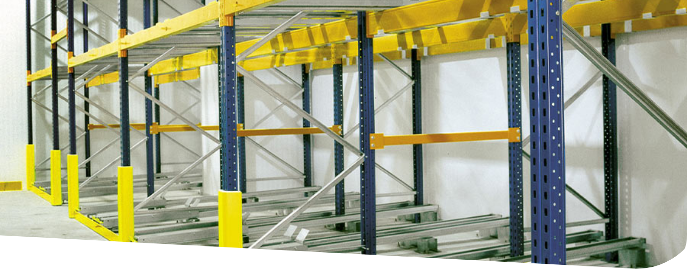 push-back-racking