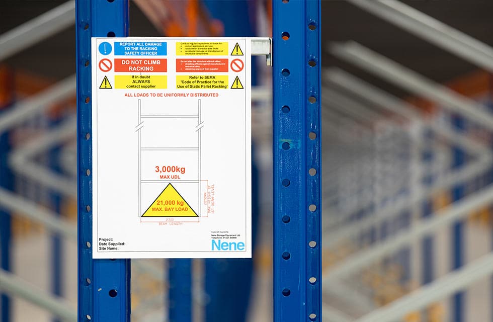 Racking Signs: Why Are They So Important?